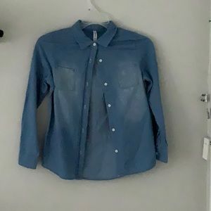 Girls button up shirt
